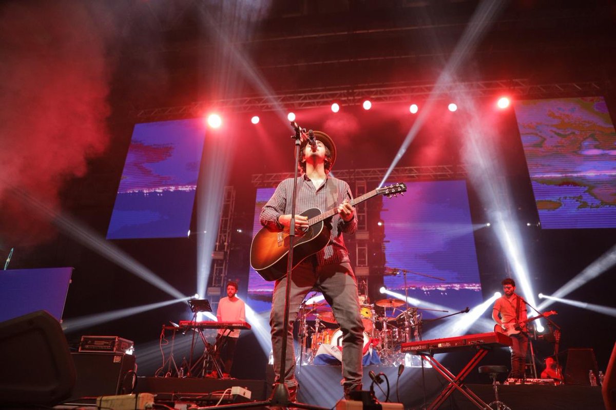 G5pro's tweet photo. Una gran noche de la mano de Morat 🙌🏼 #MoratPy https://t.co/oFCrcqK7Wu