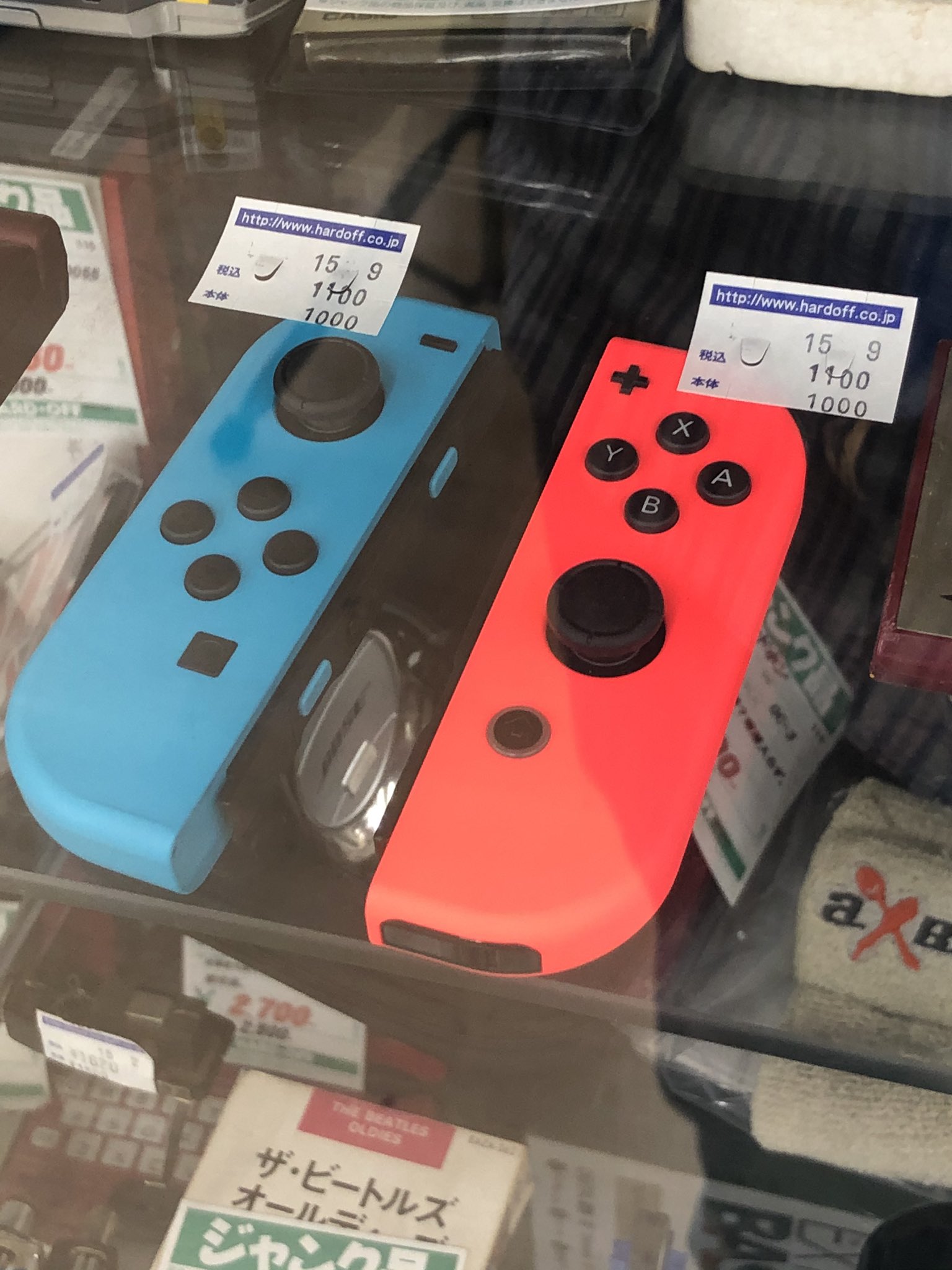 ニンテンドースイッチジョイコンジャンク