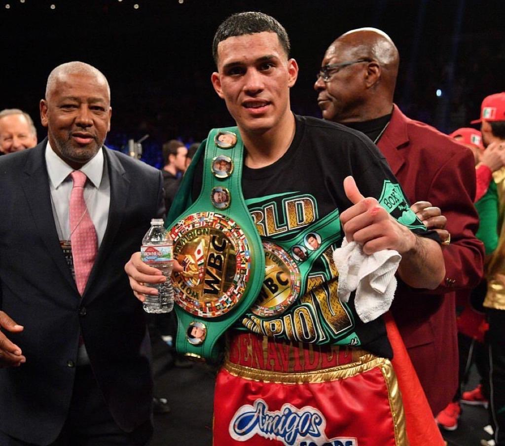 rtjacksonPLCT's tweet photo. David Benavidez wins Super middleweight belt from Anthony Dirrell. Only 22 yrs old, this kid's gonna be a star!! https://t.co/RfMjY0DUuj