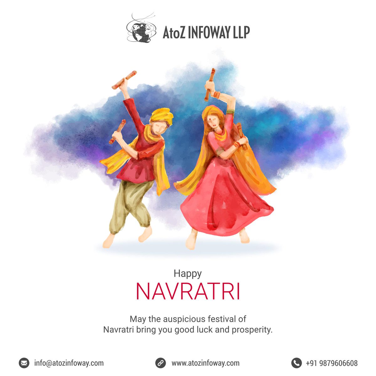 atozinfoway's tweet photo. May the auspicious festival of Navratri bring you good luck and prosperity.

#Navratri2019 #HappyNavratri #AtoZINFOWAY https://t.co/Oq0iBsI2qB