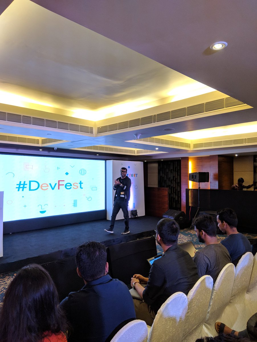 That’s exactly how a keynote should be….Super interesting session going here Setting the stage on fire is Rahul Narvekar ( @rahulnarvekar ) with an interesting session on “Logic does not create magic” #DevFestGoa #DevFest2019 #indiaDevFest2019 #Devfest