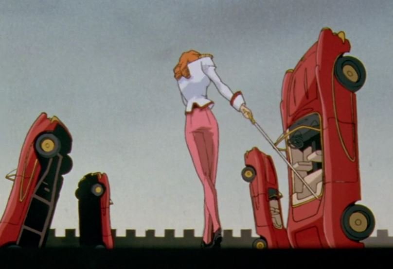 すずきじゅんじ 私が細田守の悪口を言いながらも嫌いになれないのは 空より淡き瑠璃色の の絵コンテを描いたのが彼だから ほんとすばらしいんだよな この回の構図と画面の切り取り方