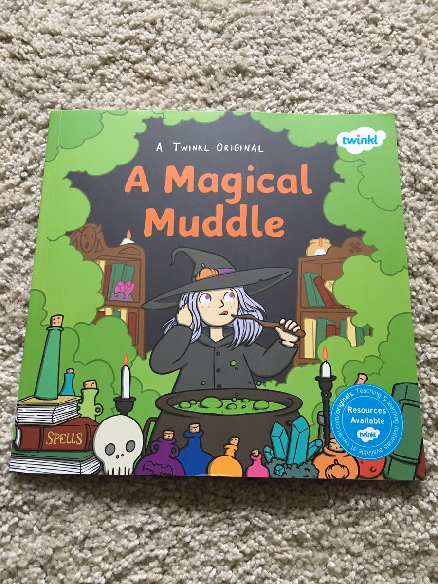 mrtgarnett's tweet photo. A big thank you to @twinklresources for sending me their newest children’s book ‘A Magical Muddle’. I can’t wait to share it with my class this week! We love reading in Y2 Kestrels! #welovereading #storytimeisthebest #wearereaders https://t.co/8kABZelGu2