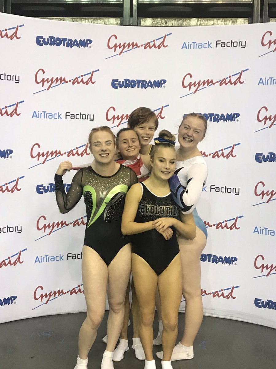 sridley1710's tweet photo. Disability trampolinists having fun backstage after their finals this morning #2019British #disabilitytrampoline #disAbility @BritGymnastics https://t.co/ZIMkOhIQQe