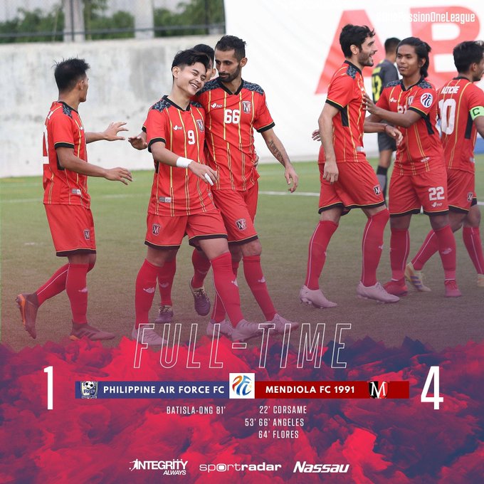 PFL- Air Force 1-4 Mendiola