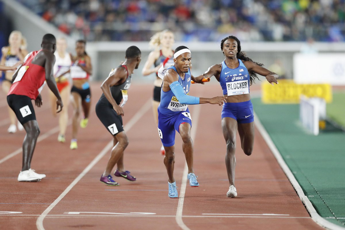 O Xrhsths Tbs 陸上 Sto Twitter 世界陸上 ドーハ Day3 9月29日 日 よる11時 Tbs 系列生中継 男女混合4 400mリレー決勝 予選上位はアメリカ ジャマイカ そして17年大会女子400m銀メダルのナセルを擁するバーレーン この種目初の優勝を飾るのは O Xrhsths Tbs 陸上 Sto Twitter 世界陸上 ドーハ Day3 9月29日 日 よる11時 Tbs 系列生中継 男女混合4 400mリレー決勝 予選上位はアメリカ ジャマイカ そして17年大会女子400m銀メダルのナセルを擁するバーレーン この種目初の優勝を飾るのは