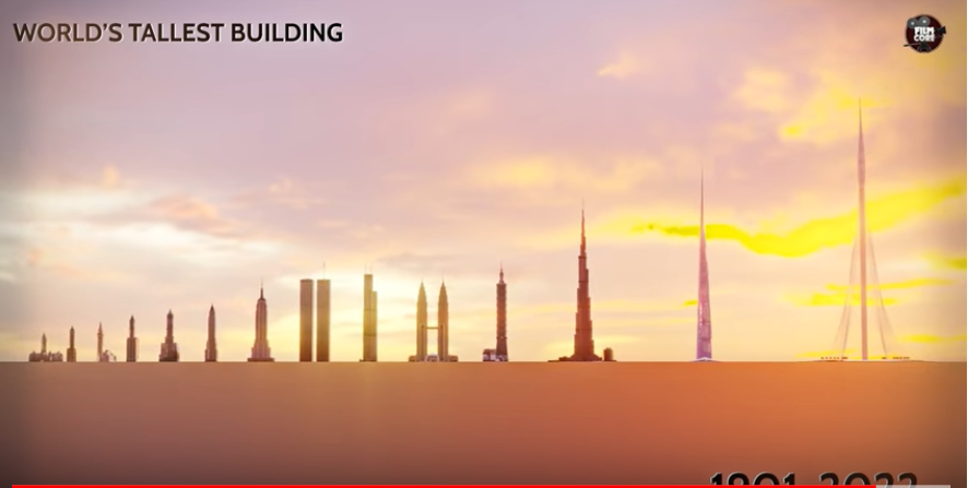 tonycdonofrio's tweet image. INSIGHTFUL VIDEO: Evolution of World's Tallest Buildings: Size Comparison (1901-2022) ow.ly/Rrku50wllFs A 3D Size Comparison of the World's Tallest Building as its changed throughout our history. From #FilmCore #SmartBuilding #leadership