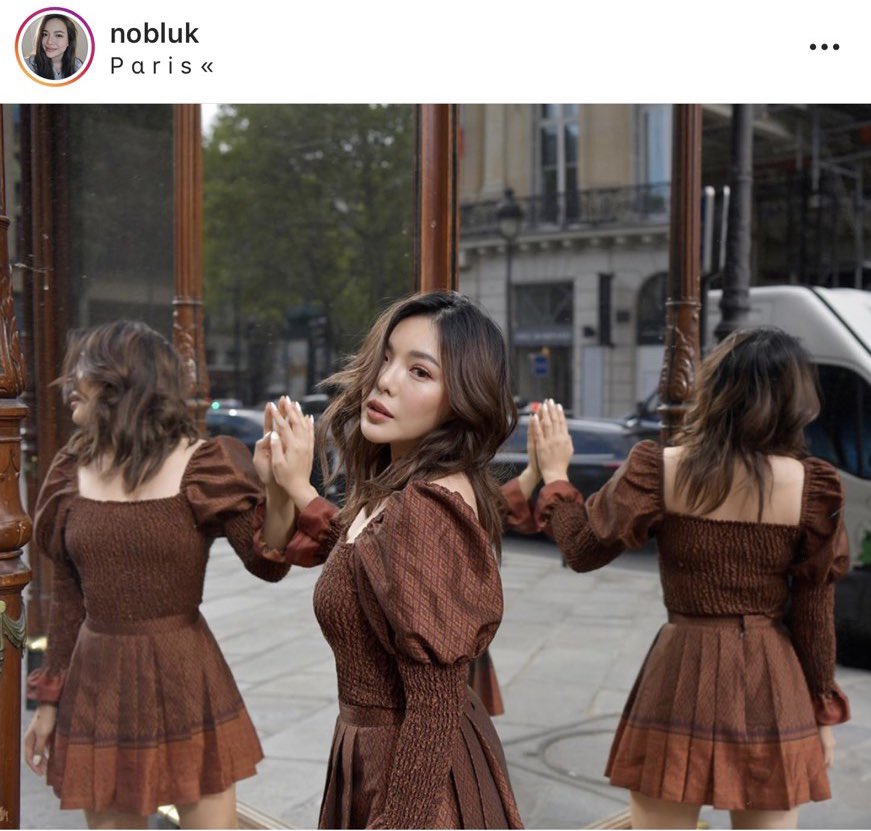 Eng_afternoonz's tweet image. รักความเก๋ของพี่นุ่นตรงที่ตัดชุดผ้าไทยไปทุกงานแล้วสีชุดที่ไปกับลอรีอัลรอบนี้คืออ โซ แพะ-หริสสส มากกก ใช่ค่ะ ผ้าไทยไม่แพ้ชาติใดในโลกจรีงๆ สวยอะงือออ