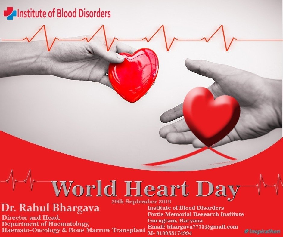 World Heart Day is here. Hv u made ur prmises yet? Mak ur cmitment by sharing ur prmises wth th wrld. On 29 Sep, join us to encourage every1 to mak a prmise fr their hearts Together we can mke a difference.We wish you al a Happy World Heart Day 2019..
Live Healthy Stay Healthy...