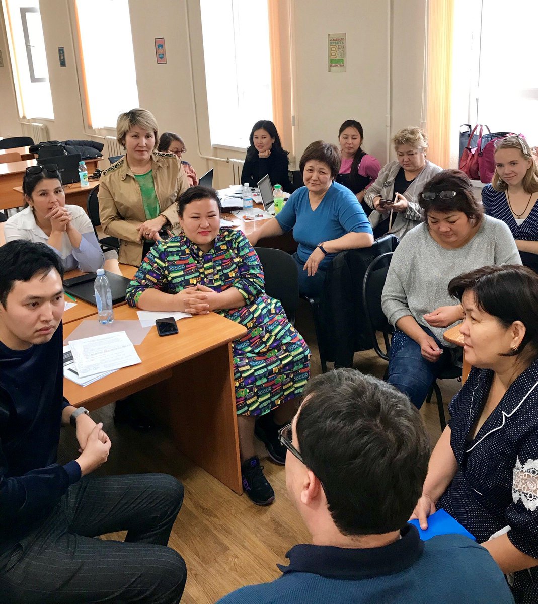 KFEIGConsortium's tweet photo. #SHIPproject Task 3 Act 3.6  @KivinenEveliina @MerjaMerasto Training trainers of nursing clinical guideline on Pain and Stroke mgmt and Certification! #Nur-Sultan @KFEIGConsortium @LAMKfi @JAMK_fi @HAMK_UAS @minhealthKZ @WorldBankECA https://t.co/rQX8VdTM3O
