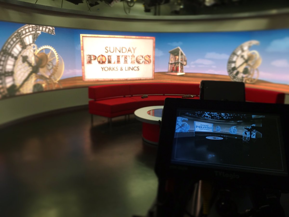 filmmakerRobD's tweet photo. #filmmaker on #studiocamera for #sundaypolitics on #bbcone 10am it’s #YorksandHumber turn to be National... #nopressure https://t.co/BGqneK92cE