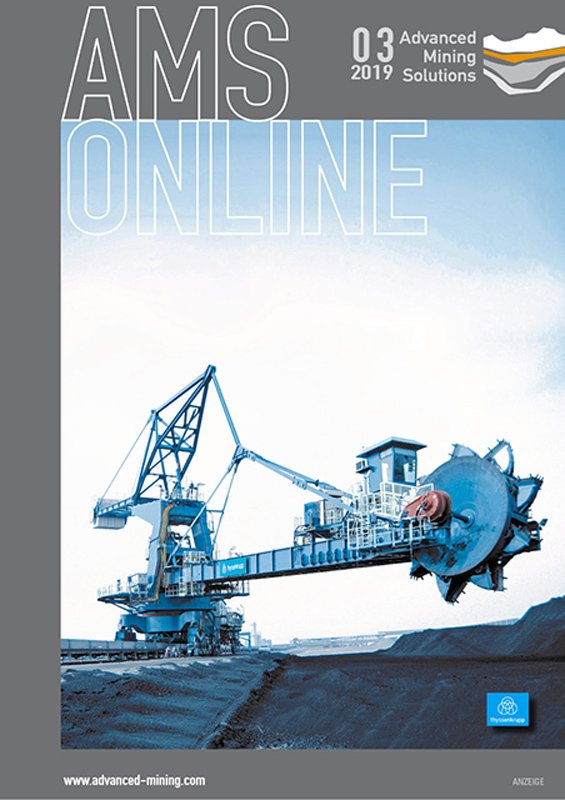 The new AMS-Online Issue 03/2019 is online!

Just in time for the end of the quarter, we proudly present our new AMS autumn issue (45th issue) 

Check out - advanced-mining.com
