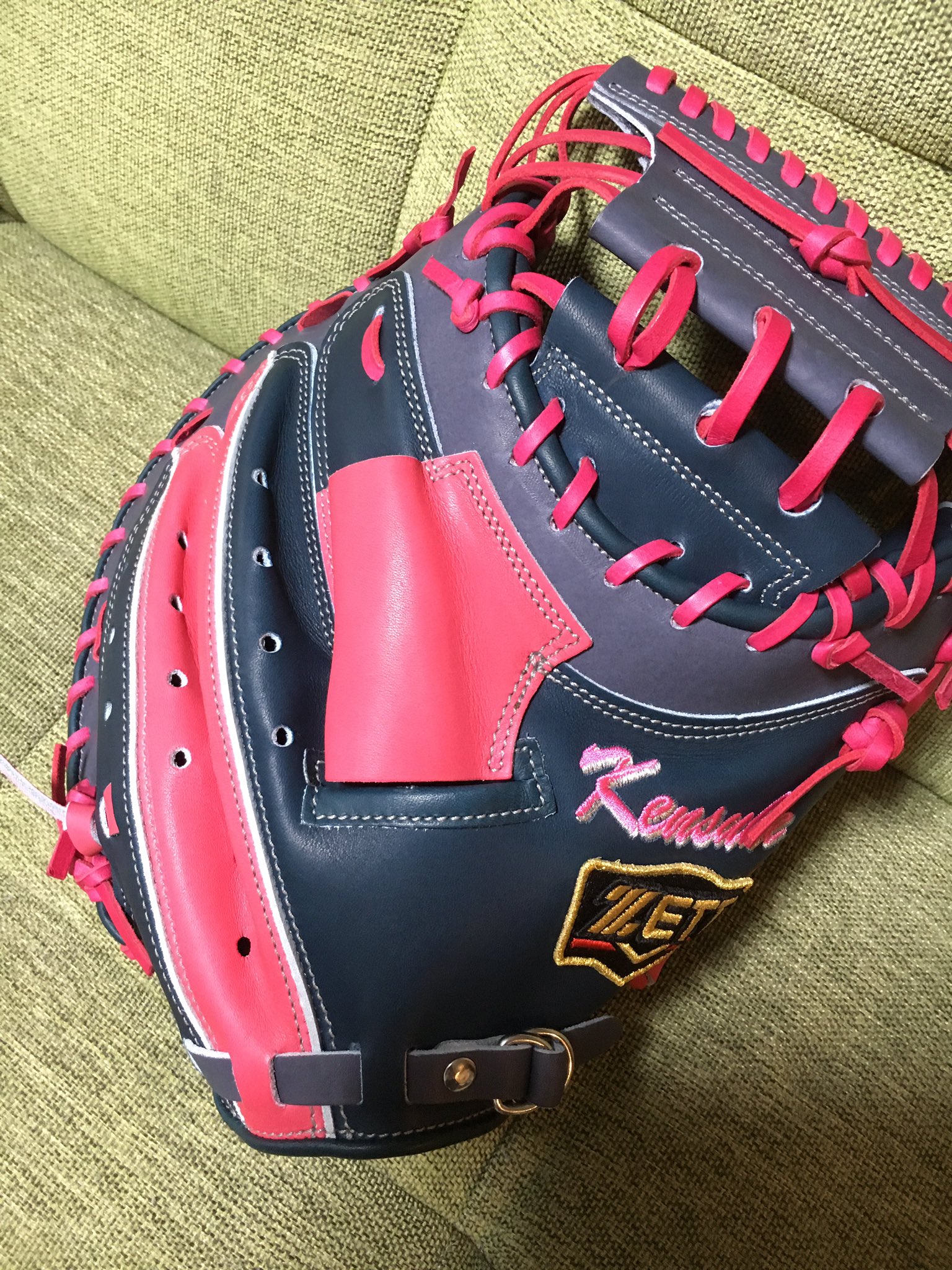 野球 ゼット 軟式キャッチャーミット 大人用 一般 スワロー限定