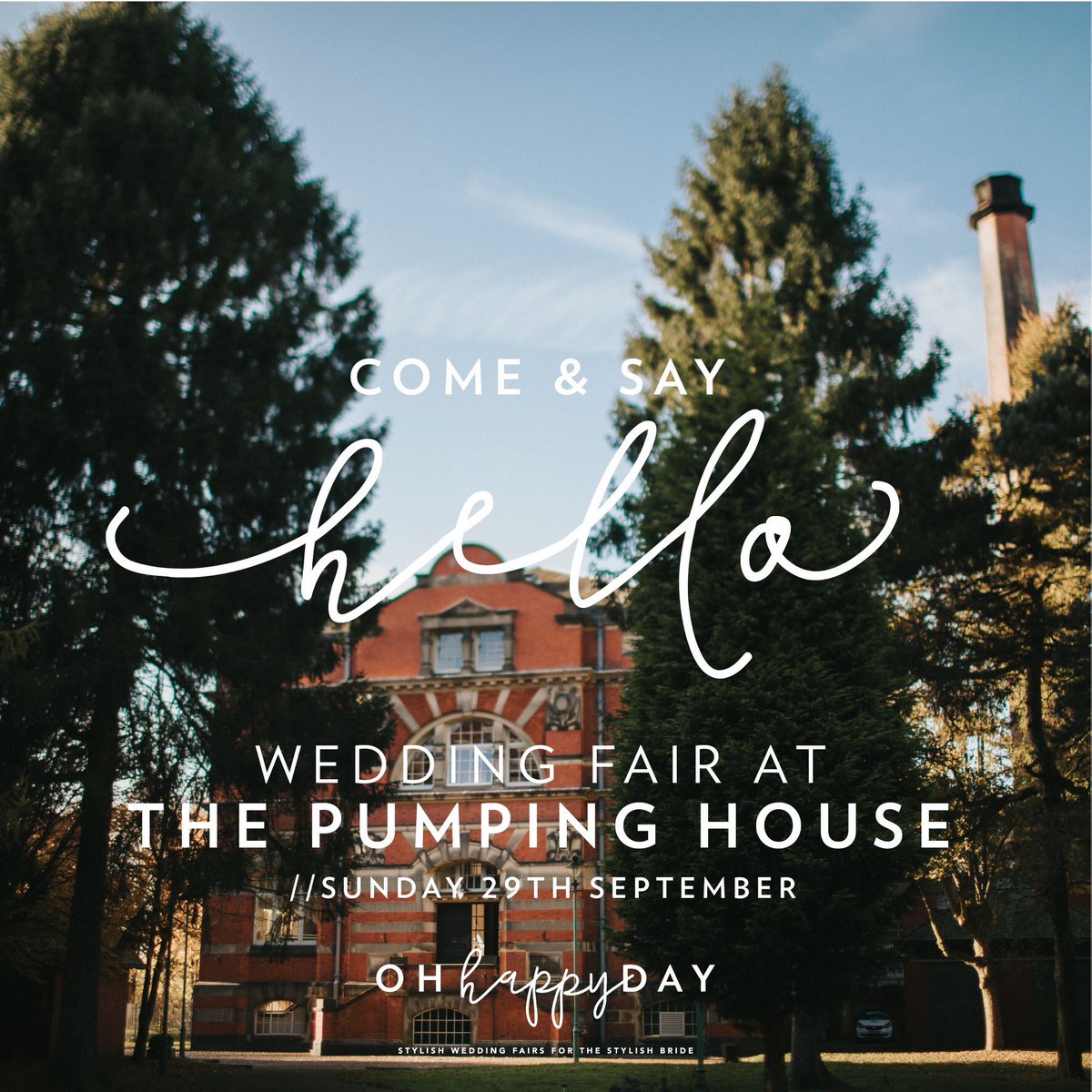 ** IT’S TODAY!! ** | If you are looking for a unique wedding venue to host your big day or just a selection of picked fabulous suppliers, The Pumping House team are ready to welcome you today between 11am and 3pm. See you there!! 
#quirky #unique #venue #weddingfair