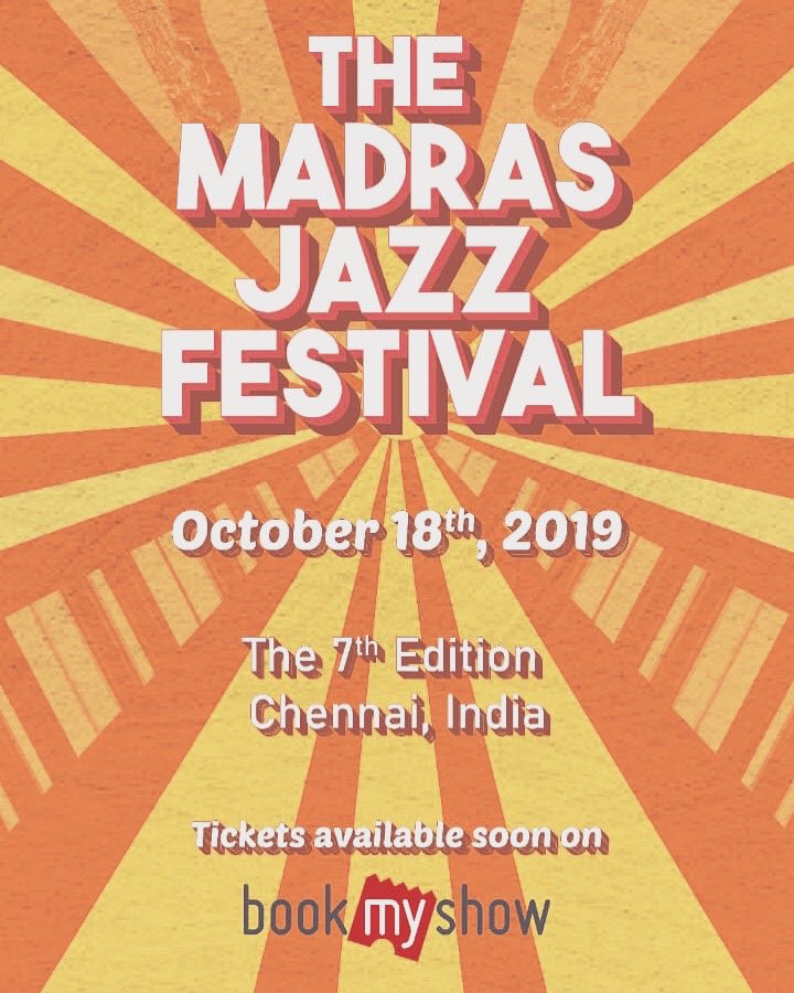 EdisonPrithivi1's tweet photo. ANNOUNCING THE MADRAS JAZZ FESTIVAL 2019 https://t.co/LNYBJcLF1g