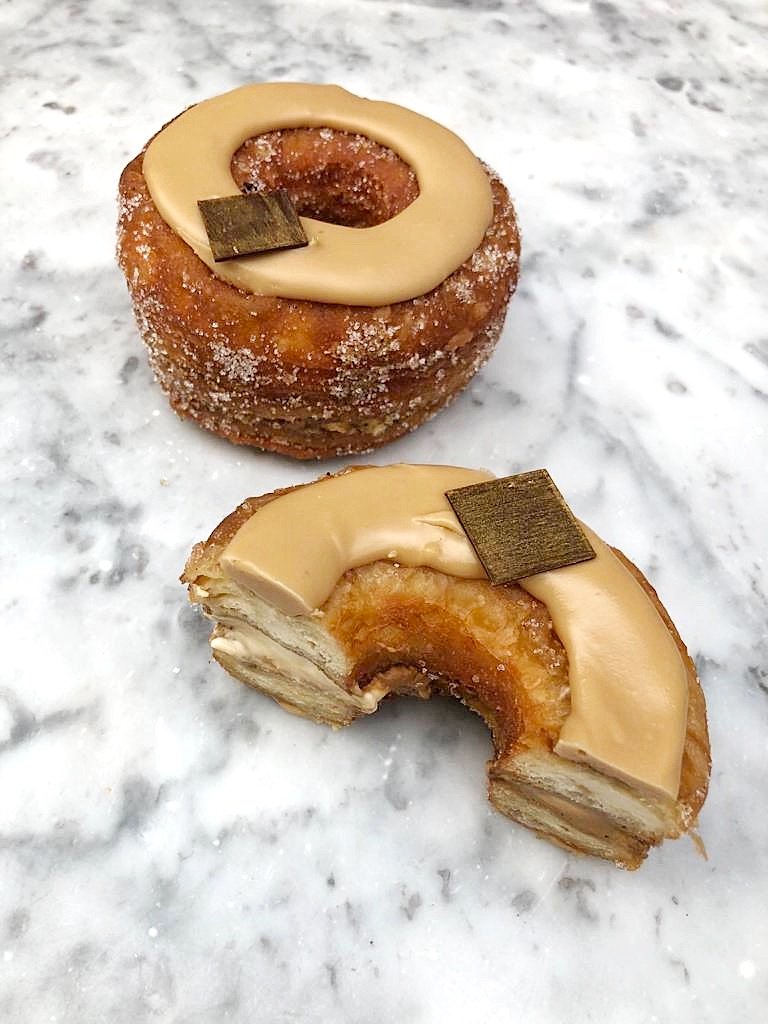 Last 2 days to try our September Coffee & Irish Cream Cronut®! It’s filled with coffee ganache, Irish cream ganache and sprinkled with espresso sugar ☕️. Available in the bakery till tomorrow – see you there! #DABLondon #Cronut