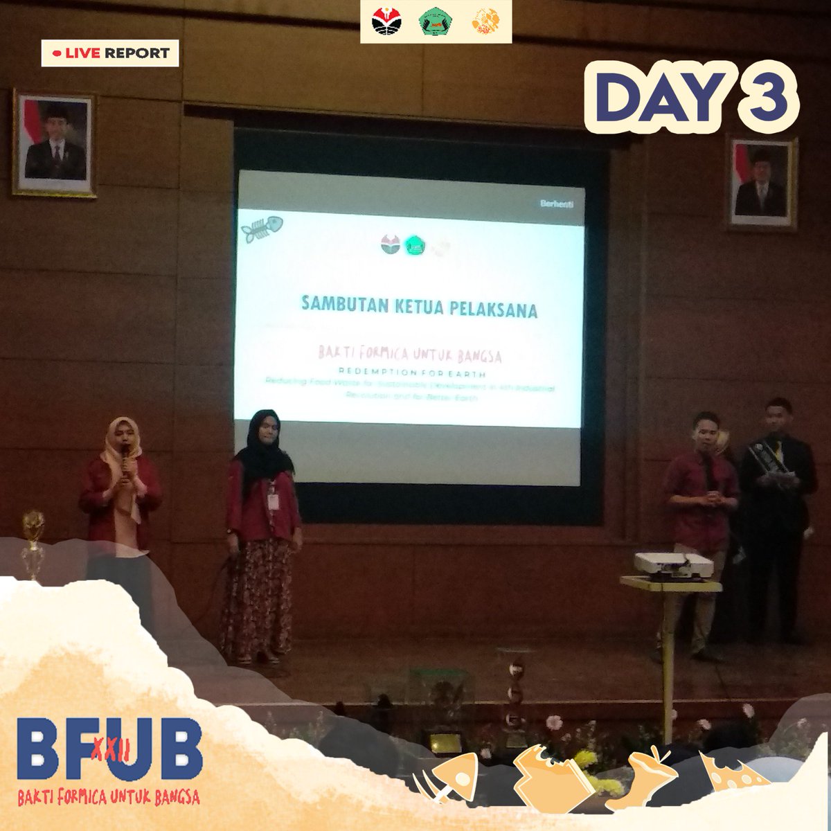 BFUB XXII tweet media