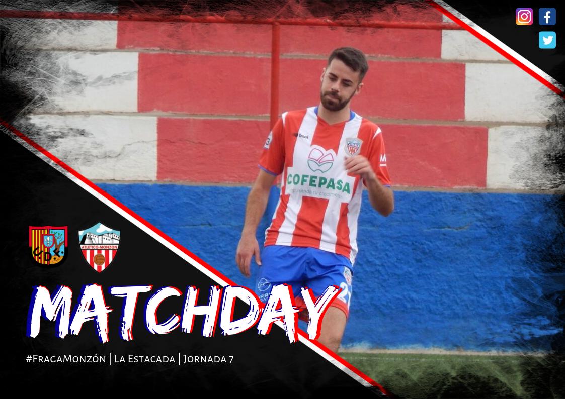 📢 ¡MATCH DAY!
·
🆚 UD Fraga
🕕 18:00 h
🏟️ La Estacada
·
📲 #FragaMonzón