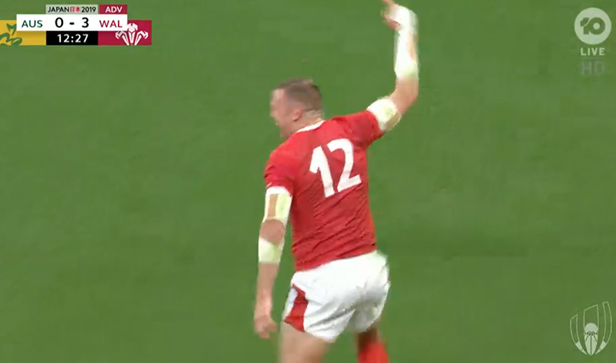 sportsbetcomau's tweet image. The one Welsh bloke at work who pretends to be from England the rest of the year has just gone berserk. C'mon guys...

#AUSvsWAL