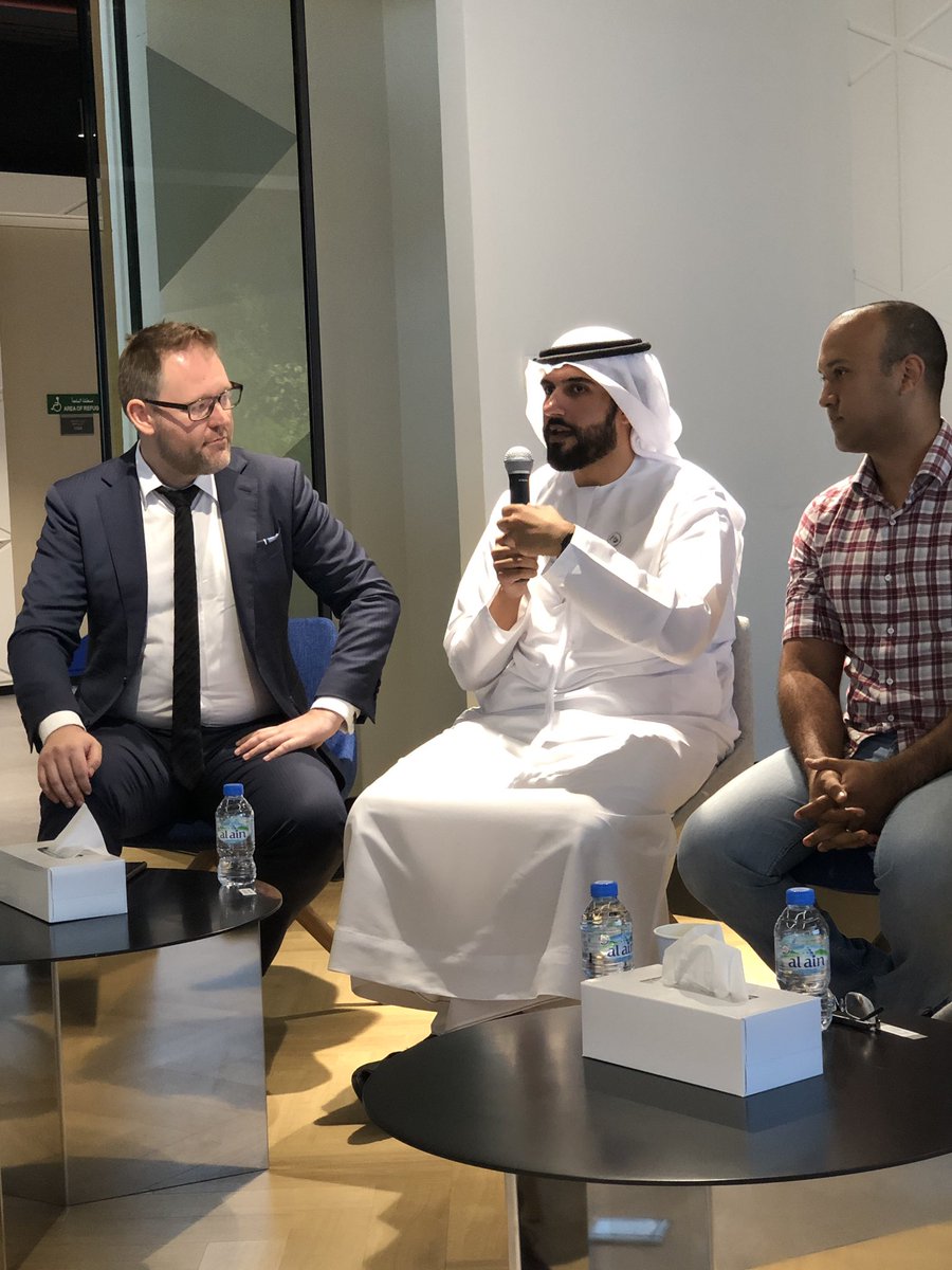 hub71ad's tweet photo. βWe will always help our companies with the dialogue with regulators.β - Ahmad Alwan #Hub71ad https://t.co/Ye2mqCgULT