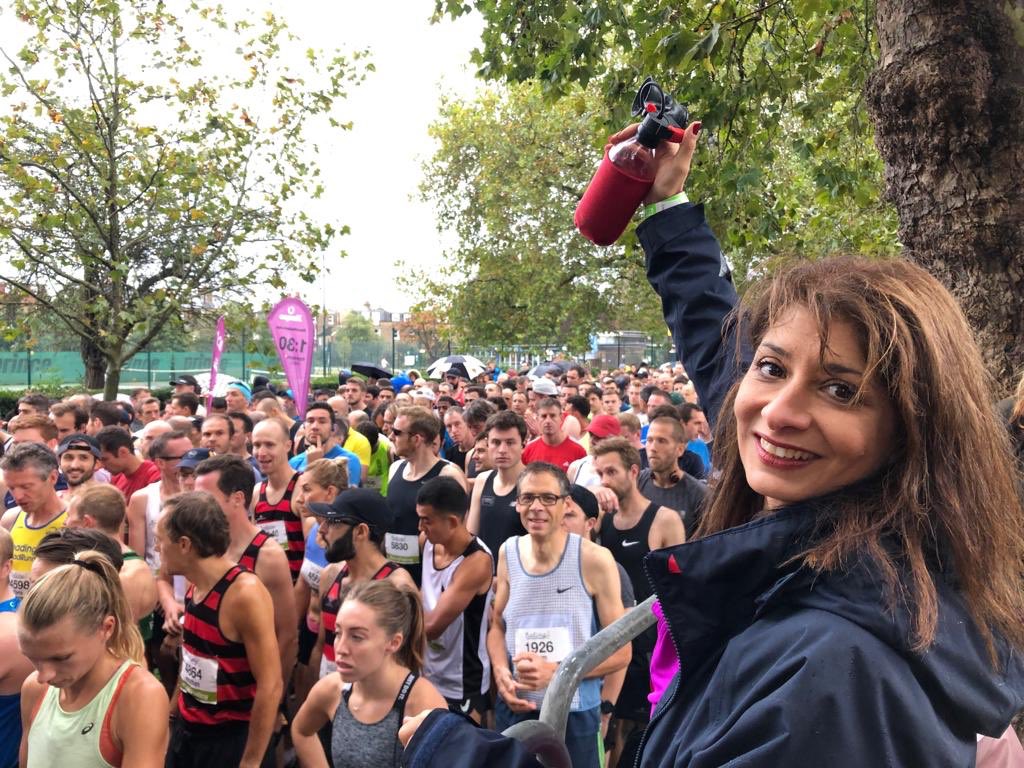 Thank you @ShappiKhorsandi for starting our half. Have a great race everyone! #EalingHalf #EalingFeeling #EalingHalfMarathon #EalingHalf2019 #halfmarathon #UKrunchat #charity  #westlondon #runlondon #visitlondon #londonrunning #runningcommunity  #EHMLegacy