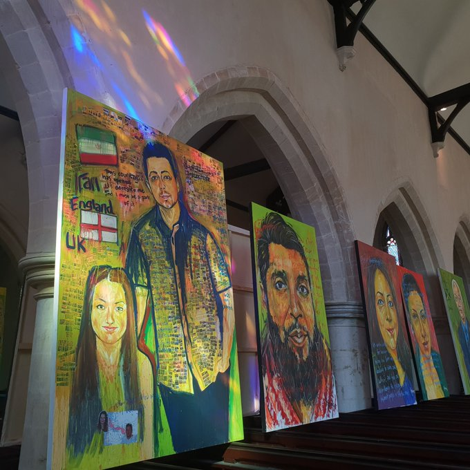 FHCexhibitions's tweet photo. Faith, Hope and Charity is going on tour. If you are a venue, that wishes to host this ground-breaking exhibition, contact us here @FHCexhibitions, @hainesart or https://t.co/TQi63YirGh https://t.co/Ks9V7zvhD2