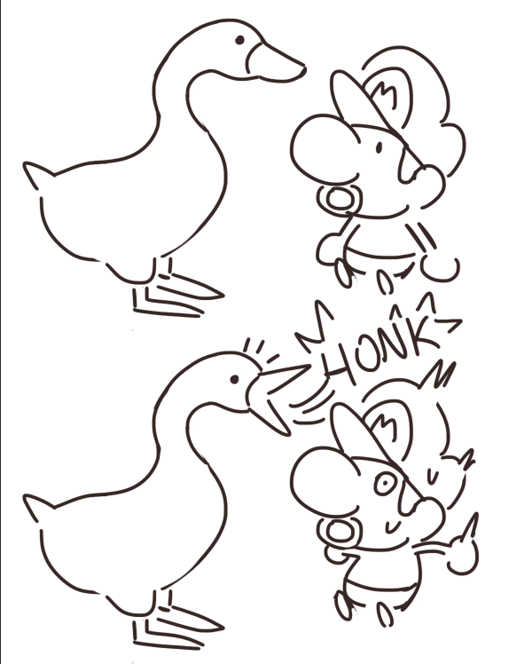 honk #untitledgoosegame 