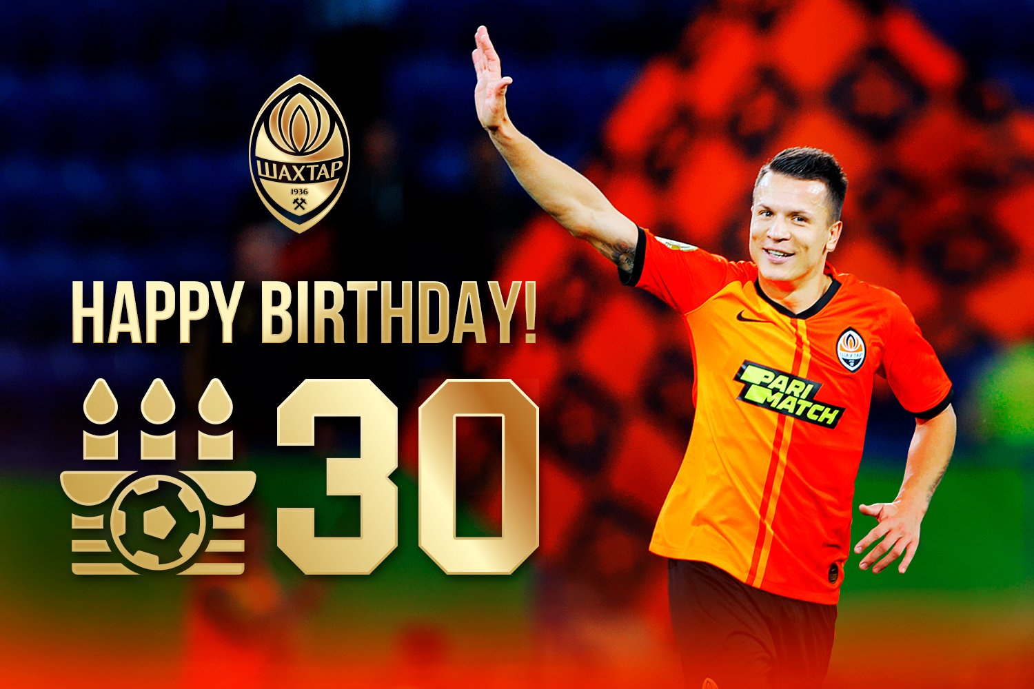 Yevhen Konoplyanka turns 30! Happy Birthday, 