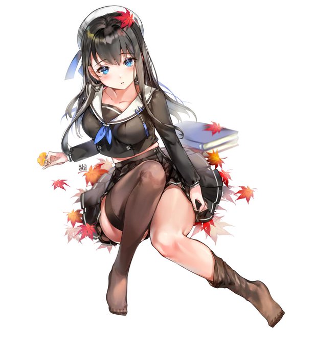 🍁 단풍 
#女の子 #オリジナル #制服 