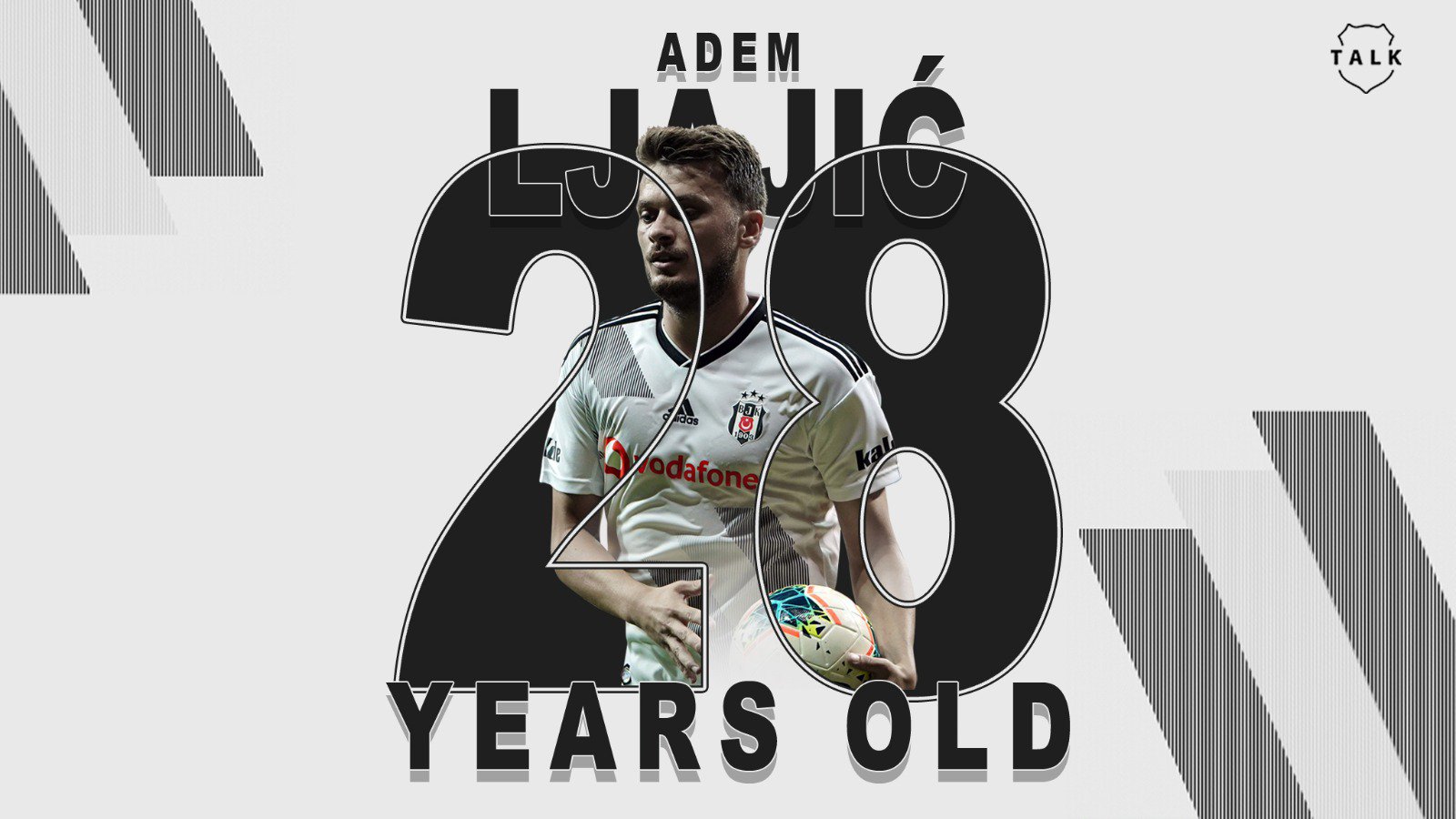 Today is Adem Ljajic\s 28th birthday. Happy birthday Adem! 