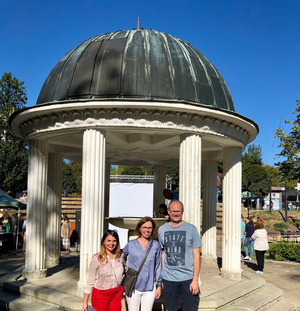 DKambBulgaria's tweet photo. Happy to visit #beautiful #Bankya close to #Sofia #Bulgaria with the #Danish social club - Engaged Deputy Mayor showed us around the city - also happy to once again visit #JYSK #Balkan distribution center close by - @DanishMFA @MFABulgaria @BoykoBorissov https://t.co/y4XeaRrvQK