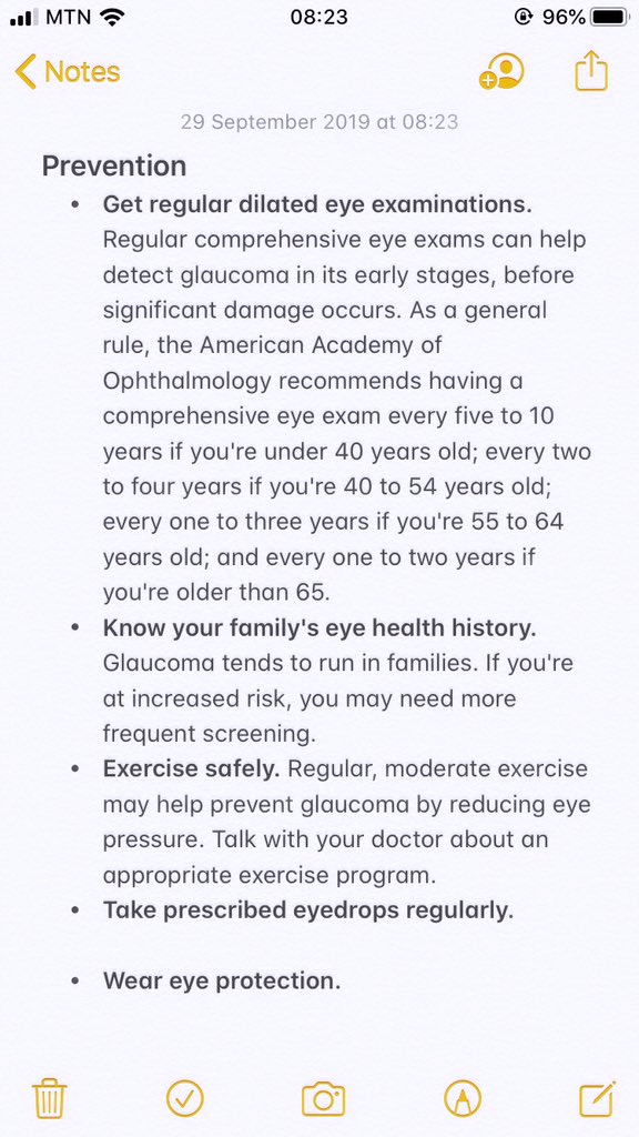 BecksOptical's tweet image. DAY 4️⃣

These self-care steps can help you detect glaucoma in its early stages, which is important in preventing vision loss or slowing its progress.  #SaveAsight ✨🤝
