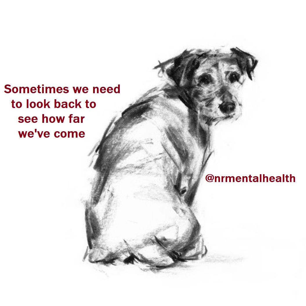 nrmentalhealth's tweet image. #SundayThoughts Many say you should stop looking back to move forward. I disagree. For many of us, struggling, having struggled with #mentalhealth difficulties, it&apos;s good to look back to see how far we&apos;ve come, even baby steps. #bipolar #depression #anxiety #keeptalkingMH