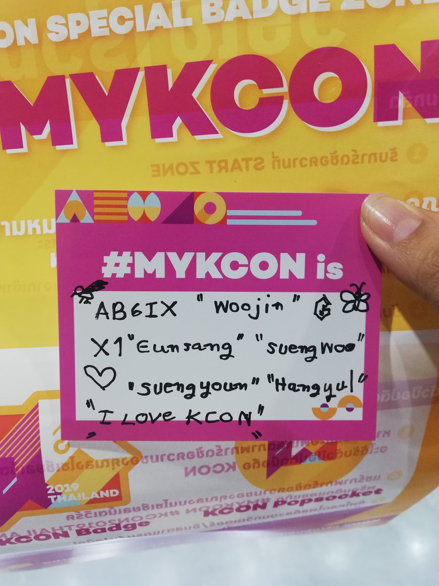 X1ES_SW_SY_HG's tweet photo. #MYKCON #KCONTHAILAND2019 https://t.co/oLwBQkXV1s