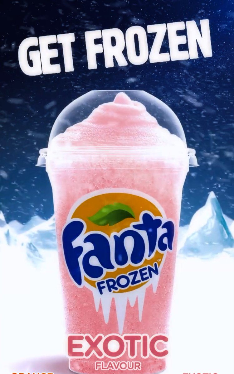 Fanta Frozen Exotic now available at Partridges
#fraserburgh48 #discoverfraserburgh #partridges #fantafrozen #bebrave