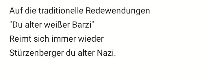#Servicetweet
Noch kein Transpi Spruch? 
Bitte sehr 🥰
#nonazishh