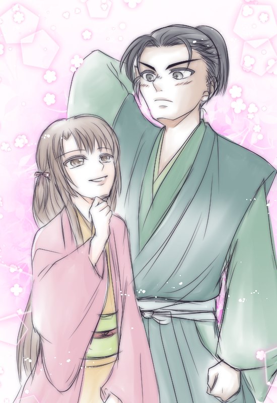 うめがいち 創作nlラブラブイラストでtlを埋め尽くす会 素敵タグに便乗ー 夫婦イラストが思っていた以上に少なかった W