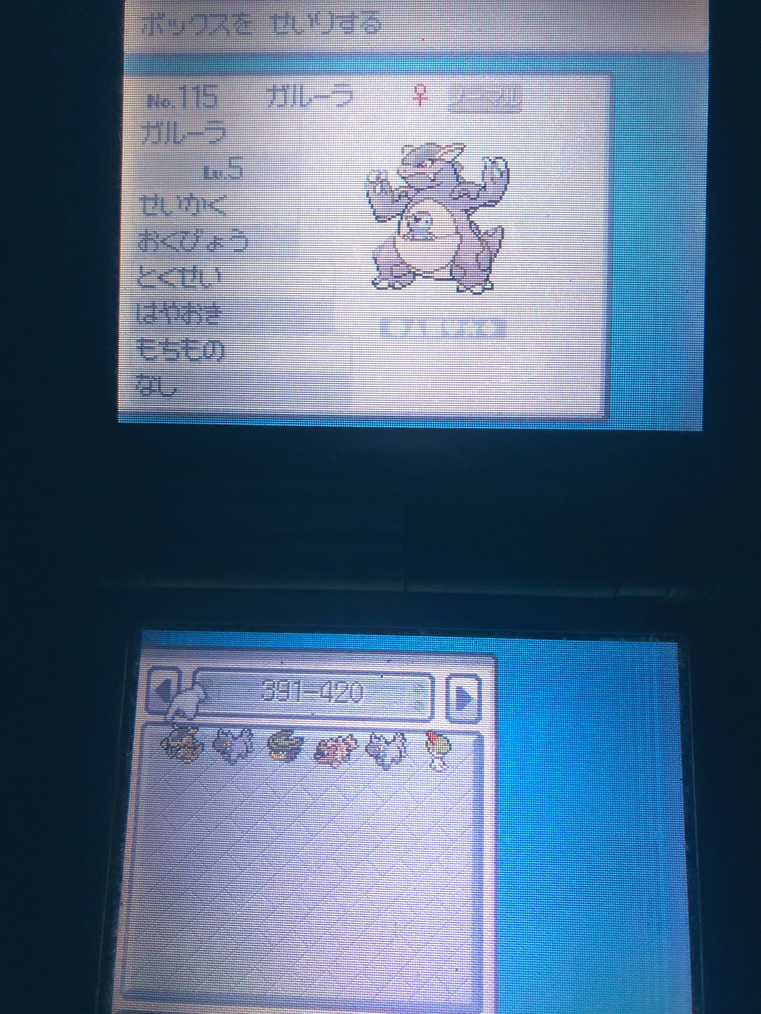 らでぃあ エメラルドからダイヤモンドパールプラチナ Hgssへのポケモンの送り方 ボックスに送りたいポケモンを預けて古いdsにダブルスロット すると指したカセットから転送項目がでるので6匹えらびます 必ず6匹なので送りたいポケモンが5匹以下の時は