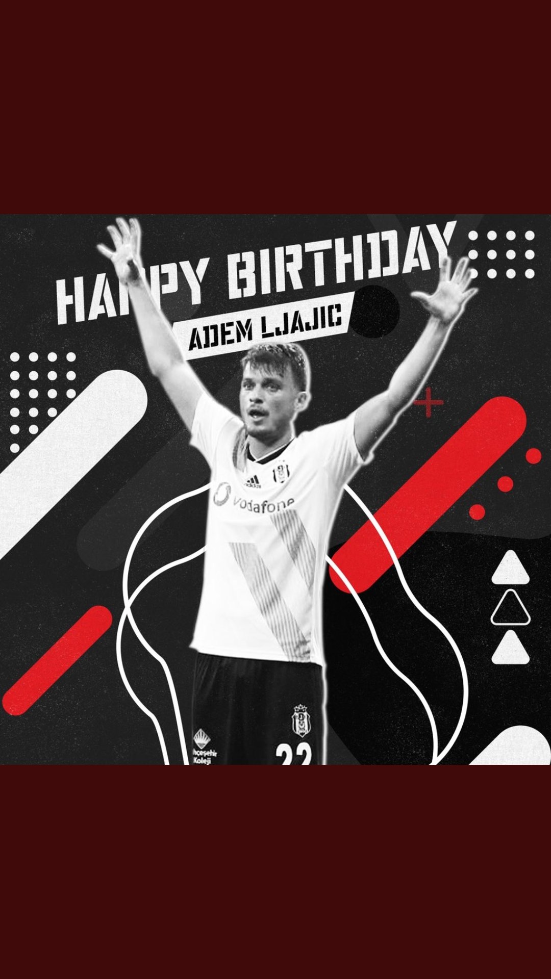 Happy Birthday Adem Ljajic, yi ki Do dun   
