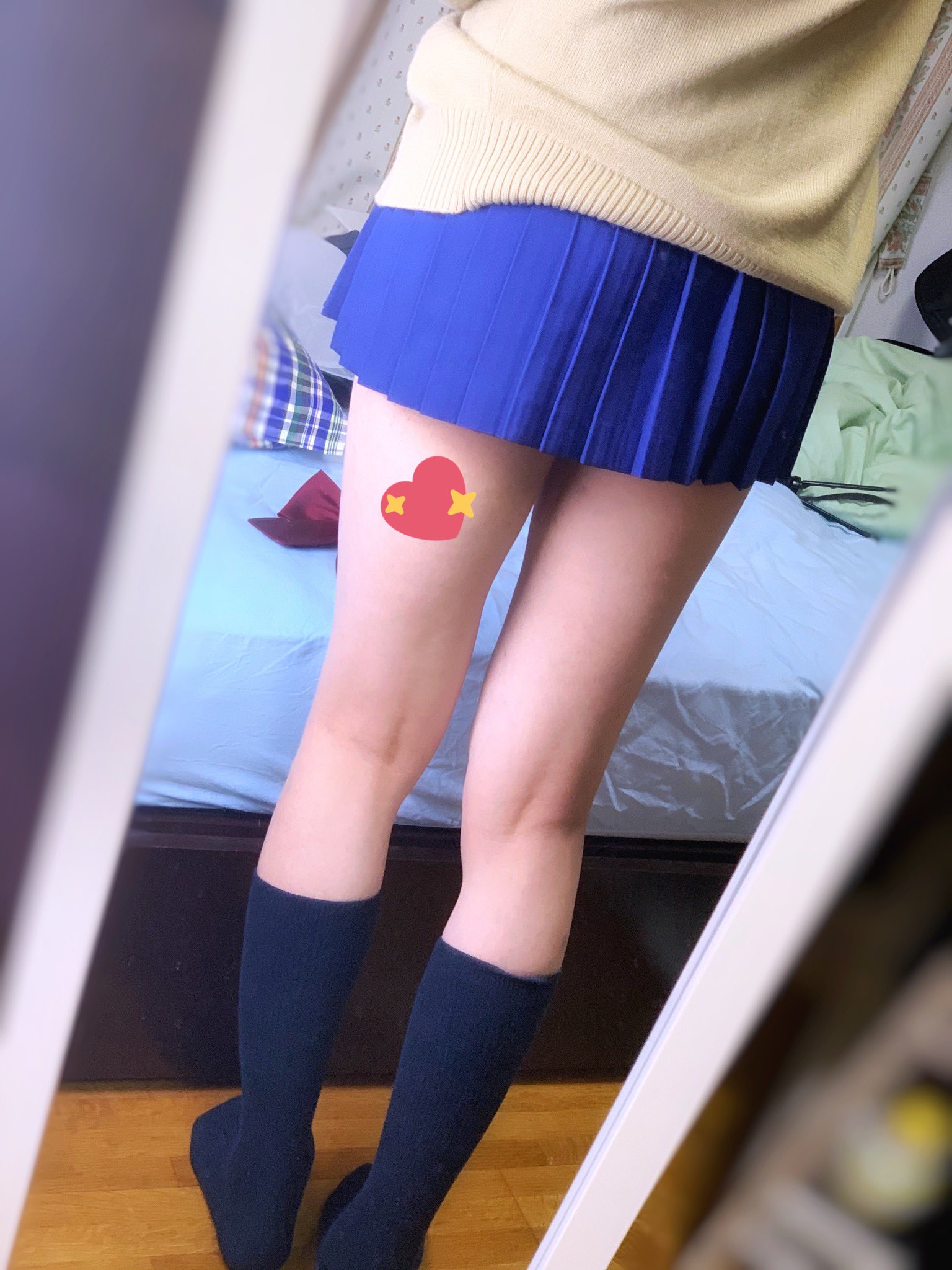 画像,紺のテニススコート制服っぽくもなる🤭#女装#脚フェチ#RTした人にお礼します🙋‍♀️ https://t.co/ceBAcYEl0R…