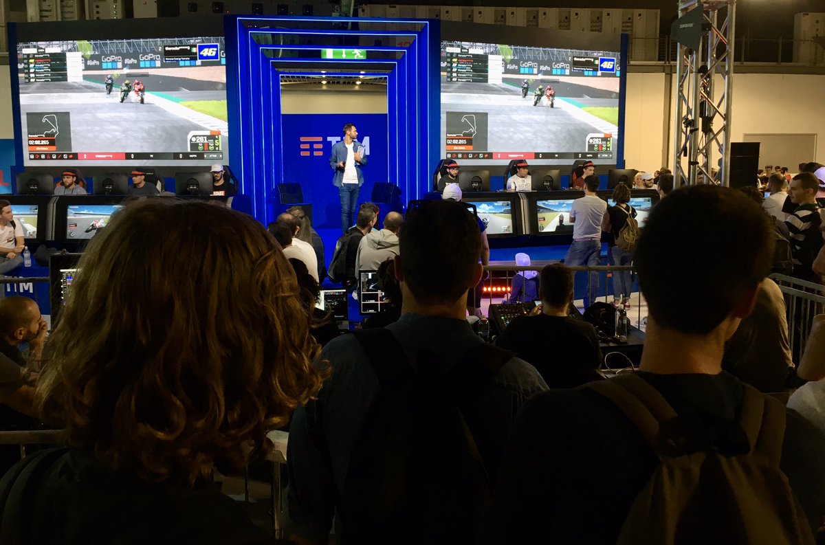 TIM Official (@tim_official) on Twitter photo Iniziano le semifinali del torneo #TIMGAMES MotoGP™19! Oggi con TIM alla #MGW vi aspettano grandi sorprese. Venite a trovarci nel padiglione 12! <a href="/MilanGamesWeek/">Milan Games Week</a> Iniziano le semifinali del torneo #TIMGAMES MotoGP™19! Oggi con TIM alla #MGW vi aspettano grandi sorprese. Venite a trovarci nel padiglione 12! <a href="/MilanGamesWeek/">Milan Games Week</a>