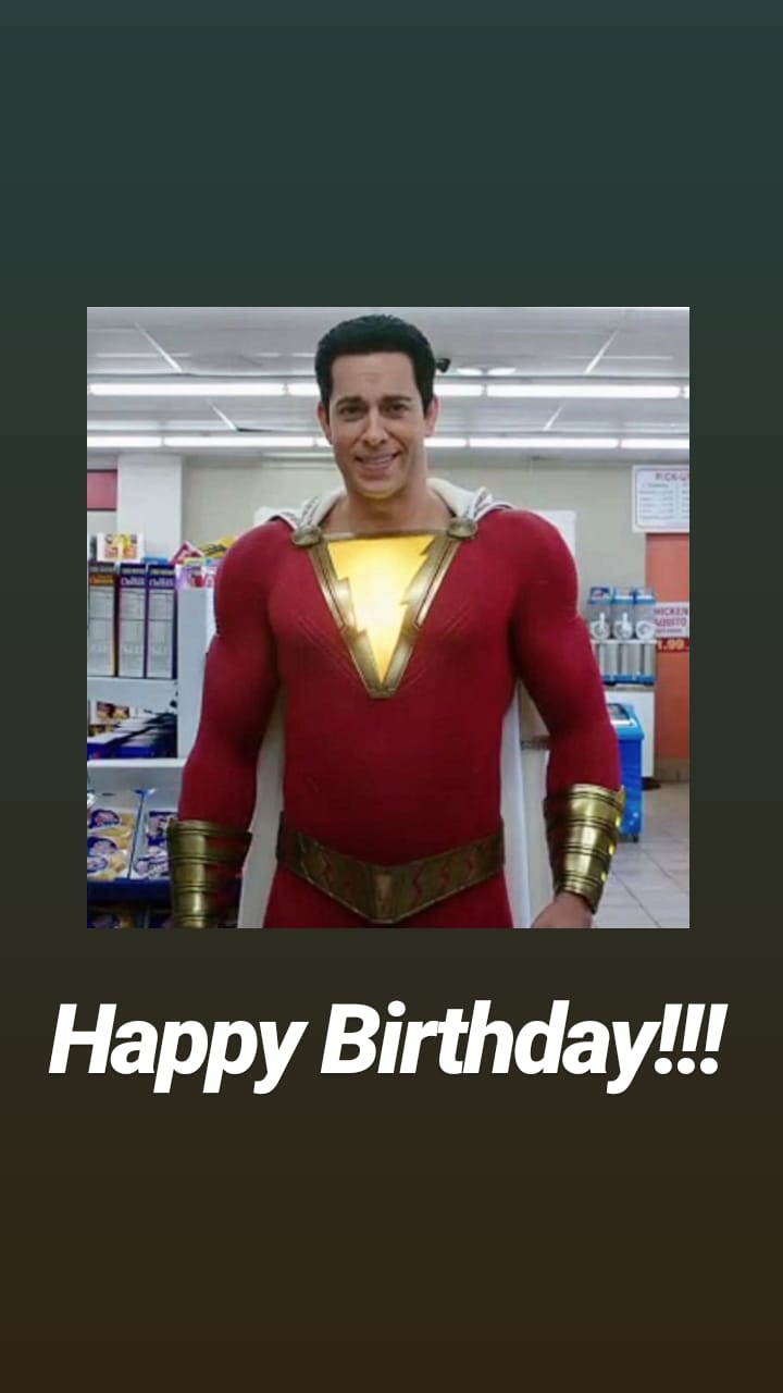 Happy Birthday Zachary Levi!!!  