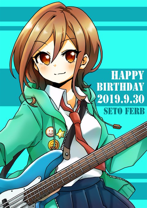 名倉紫紀さんがTwitterに投稿した瀬戸ファーブ(ゾンビランドサガ)のイラスト。