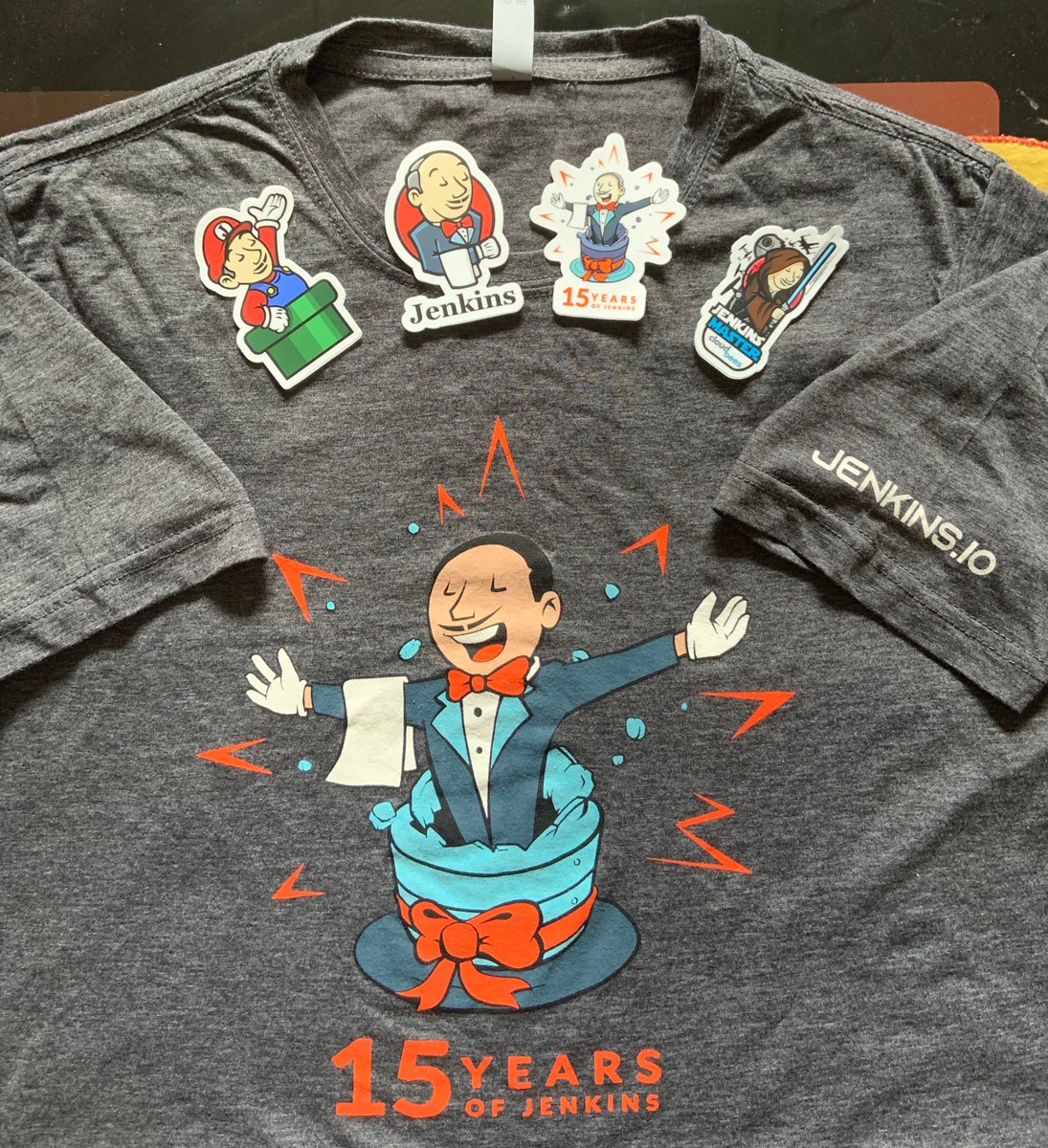 SuuPuuN's tweet photo. Jenkins ✨swag✨ for mentoring Google Summer of Code projects. Thanks, @jenkinsci Community. #jenkins #gsoc #OpenSource https://t.co/xSybL6ZV89