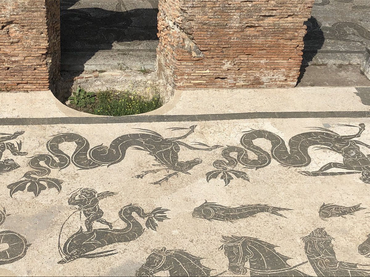 Spent the afternoon w. <a href="/brendajprice/">Brenda Price</a> wandering through Roman ruins near Rome.  The craftsmanship and artistry is incredible - tested by almost 2000 years of time and still stunning.