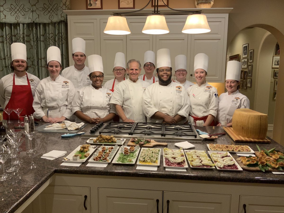 Our students love when they get the opportunity to do outside private catering events with <a href="/chefjohnfolse/">Chef John Folse</a> . What an amazing evening in Baton Rouge!