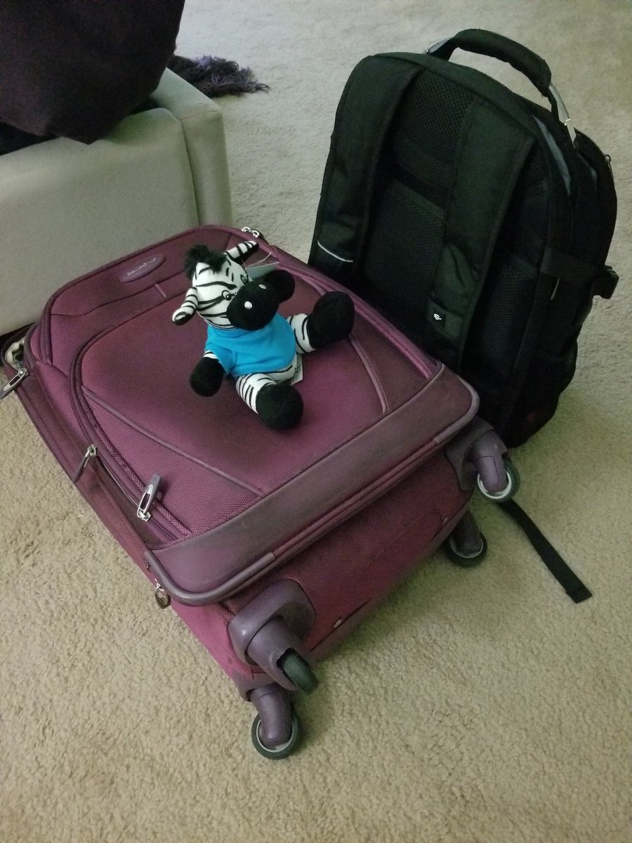robin_zebra's tweet image. Zippy&apos;s helping pack for #APPFORUM in Vegas. Looking out for all our @ZebraDevs on the way! See you Tuesday!