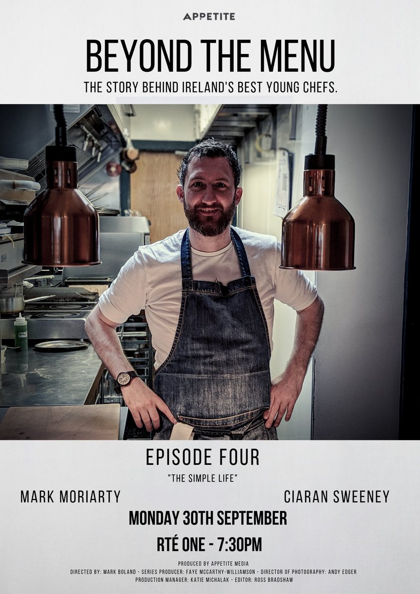 MarkMoriarty1's tweet photo. #Beyondthemenu is heading north tomorrow with old band member @Macsuibhne1 for a serious pop up celebrating the best of Donegal produce @BreacHouse https://t.co/L27rYPxgtR