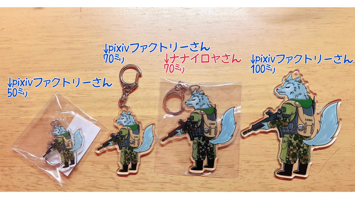 Uzivatel とおの鷹志 創作 Zenki描き 人外 少女 男女cp 異種間恋愛厨 今月も商業含原稿中 Na Twitteru こちら サイズの違いです ナナイロヤさんの70 はpixivファクトリーさんの70 と100 の間くらいのサイズでした 彡 ちょうど良いサイズ感かもっ ๑ W