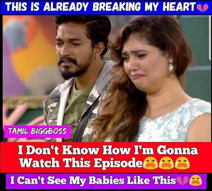 itsme_nalini's tweet photo. Heartbreaking 😭😭😭😭😭

There are 10001 story behind this tears and pain! Each of them alws see #Tharshan as winner of #BiggBossTamil3 cos thy saw his hardwork, effort, pain very closely! 😭
Dont cry my dearies😢
#MugenRao #SherinShringar

Velvan avan💐💐
#TharshanTheRealWinner https://t.co/9DEt0c0Fzu